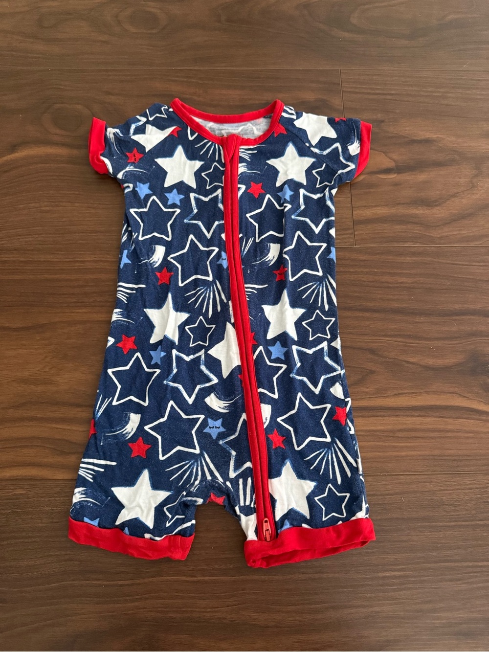Little Sleepies Star Spangled Shortie